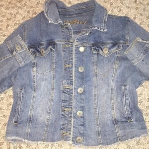 Cropped Jean Jacket